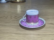 Antique J&G Coffe Latte Cup and Saucer Set for One Vintage Bone China