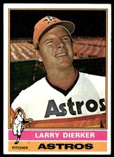 1976 Topps Larry Dierker Houston Astros #75