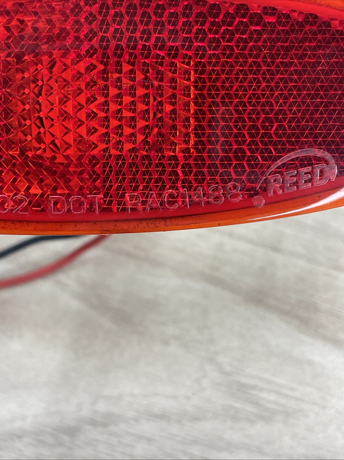 2009 Bentley Continental Flying Spur Rear Left Side Marker Light red