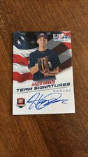 Hagen Danner 2015 USA Baseball Team Signatures Auto 18U Mariners Blue Jays /499