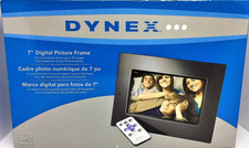Digital Picture Frame Dynex 7  w/ Remote DX-DPF07-12L  NEW IN BOX 