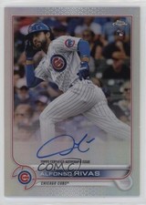 2022 Topps Chrome Rookie Auto Refractor 231/499 Alfonso Rivas #RA-AR Auto 2f9