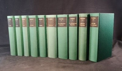 Gesamtwerk - 10 Bände in 11 Büchern (komplett). Sternheim, Carl und Wilhelm Emri