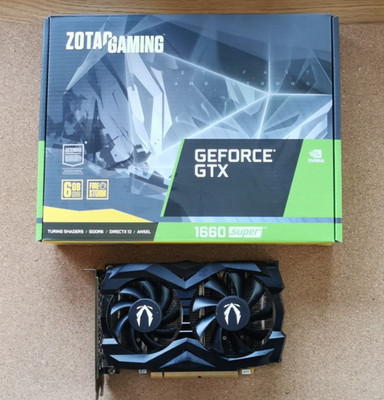 ZOTAC NVIDIA GeForce GTX 1660 Super 6GB GDDR6 Grafikkarte