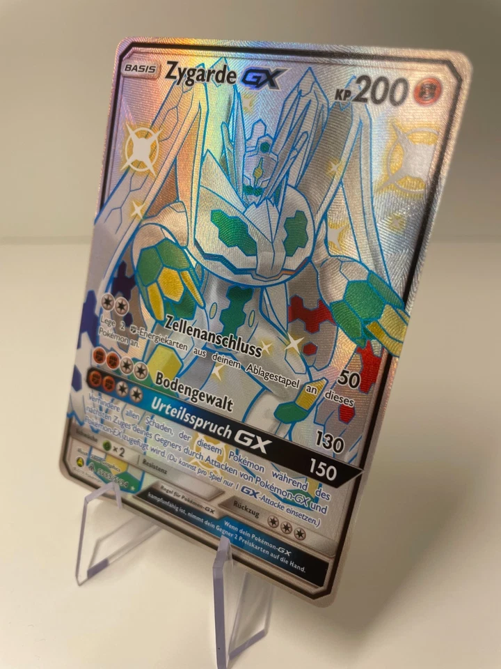 Pokémon Verborgenes Schicksal Zygarde GX SV65/SV94 Deutsch Karte Shiny - Bild 3 von 4