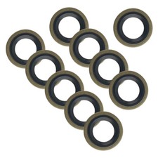10PCS M14 Oil Drain Plug Gasket Replacement for Ford, Mercury, Lincoln