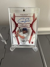 2025 Panini Flawless Cam Smith Draft Signatures Ruby Auto /20 #DS-CS Astros (RC)