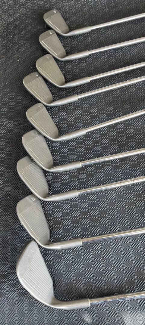 PING ZING Iron Set Karsten 9-Piece 3-9 L W Shafts Vintage Used