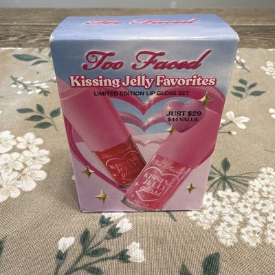 Too Faced  Kissing Jelly Favorites Lip Gloss Set Limited Edition New in Box