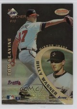 1996 Bowman's Best Mirror Image Refractor Randy Johnson Tom Glavine #10 HOF 6h1