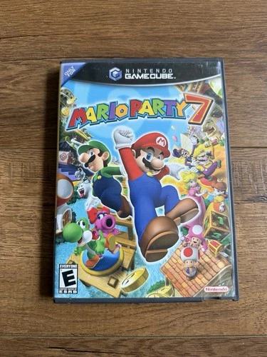 Mario Party 7 (Nintendo GameCube, 2005) Complete With Manual CIB Fast Ship!