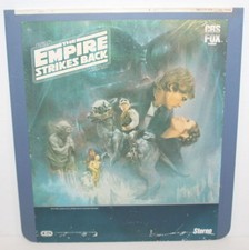 Vintage Star Wars The Empire Strikes Back CBS FOX CED Videodisc Video Disc 1980