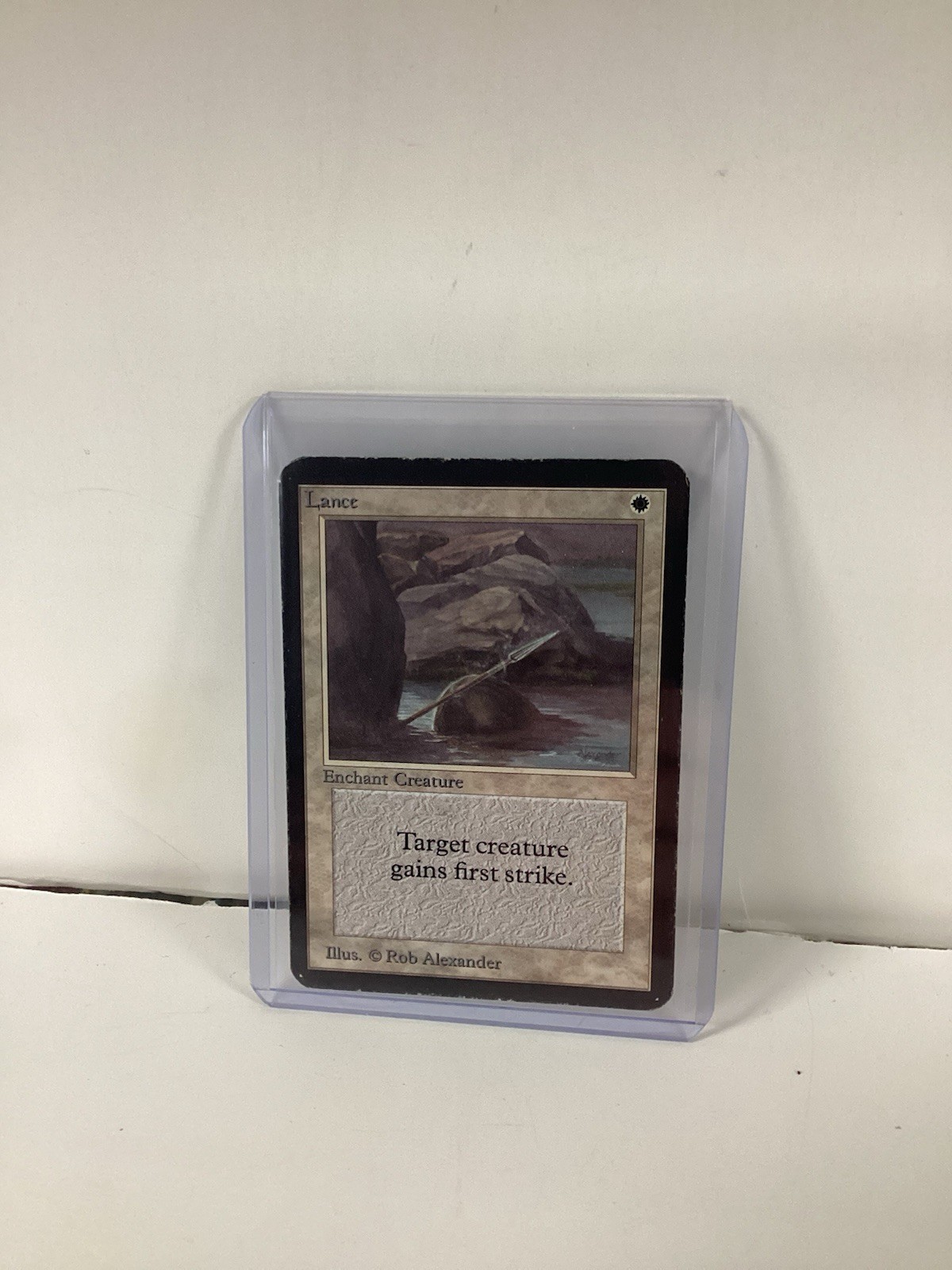 Magic The Gathering - Alpha Edition - Lance