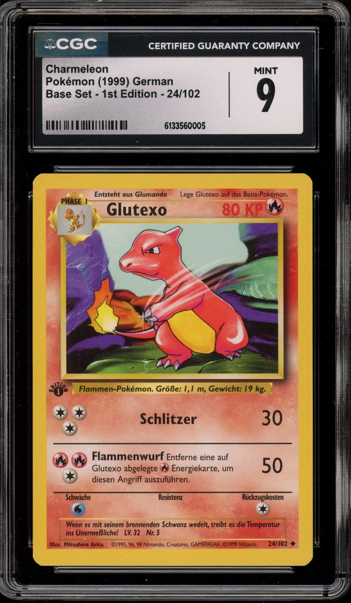 Individual Trading Card Games Pokémon TCG German 1st Edition for