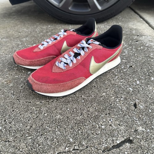 Nike Waffle Trainer 2 SD Tenis Hombres 9 Gimnasio Rojo DC8865-600 Zapatos para Correr Parte Superior Baja - Imagen 2 de 16