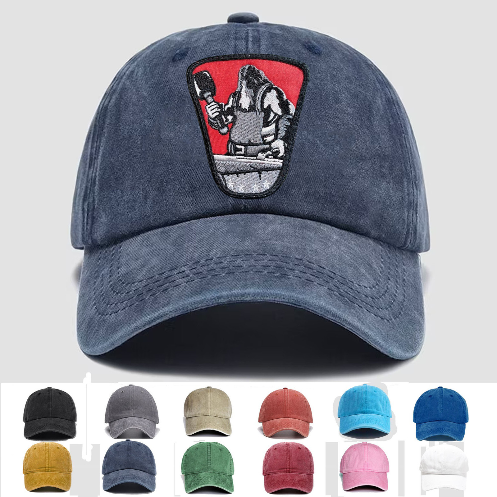 Custom Embroidered Hat Colombia Army Color Fuerza de Tarea Vulcano, Trucker Hat