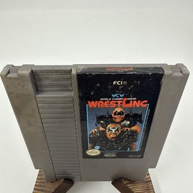 WCW World Championship Wrestling Cartridge Only (Nintendo, 1990) NES!