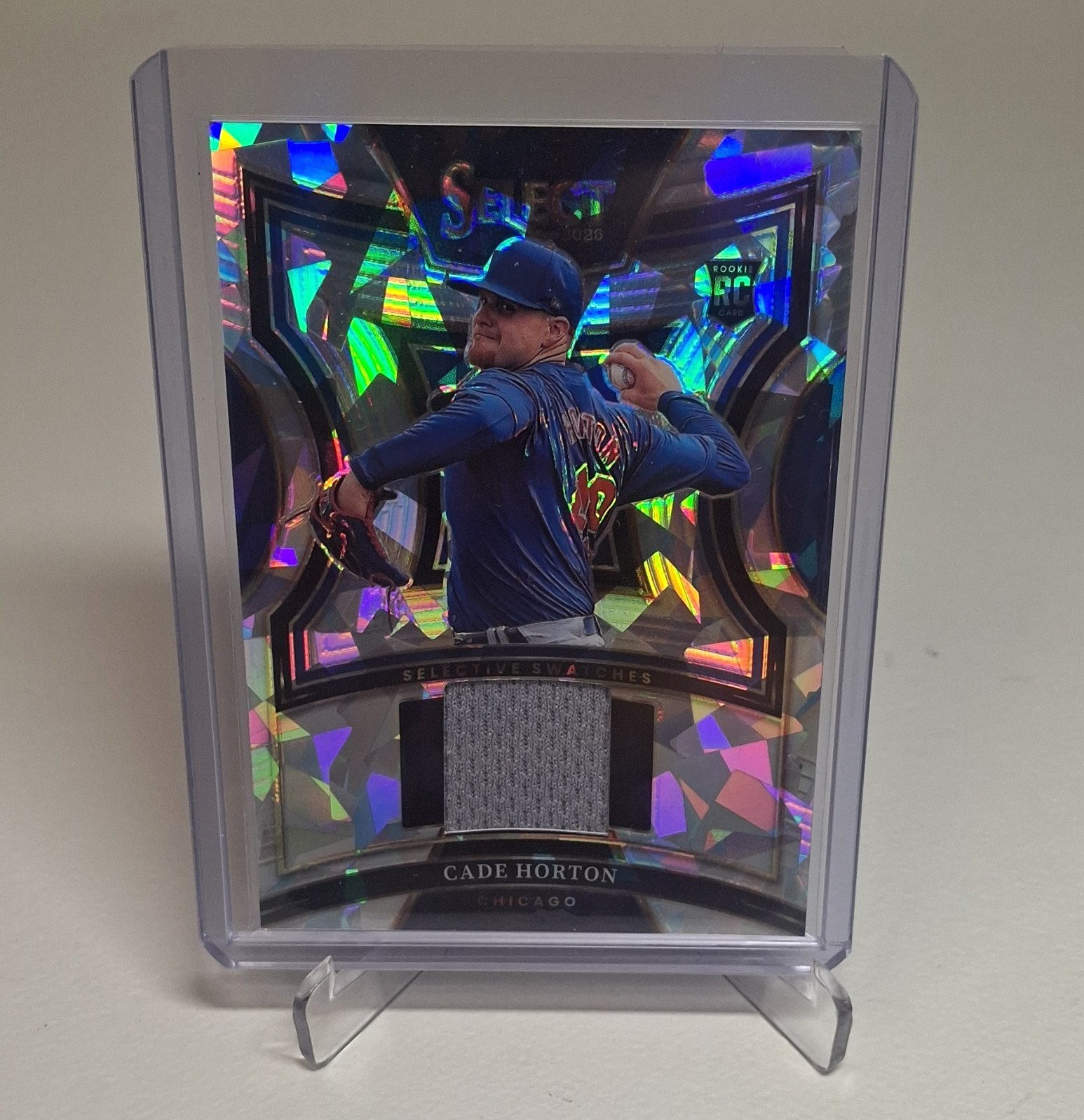 Panini Select 2025 - Selective Swatches Cade Horton #SS-CH Ice Prizm Cubs RC MEM