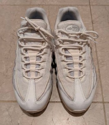 Men 9.5US Nike Air Max 95 Essential White Ct1268-100 LTD Sneaker Orignal Collect