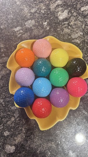 Mini Golf Colored Golf Balls - Used