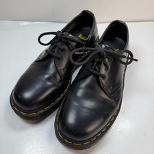 Dr Martens Oxford Shoes 1461 Bex Soft Toe Work Black Leather Mens 8 / Womens 9