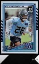2025 Donruss Optic #262 Kalel Mullings Rookie Tennessee Titans