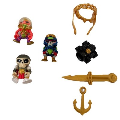 Treasure X Moose Toys Action Lot Figures Weapons Accessory