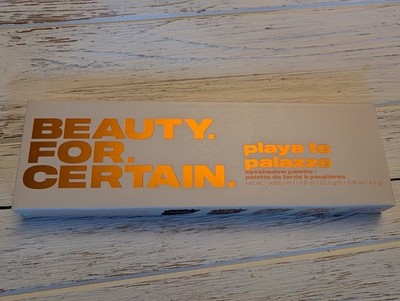 Beauty For Certain Playa to Palazzo Eyeshadow Palette 1 Full Size
