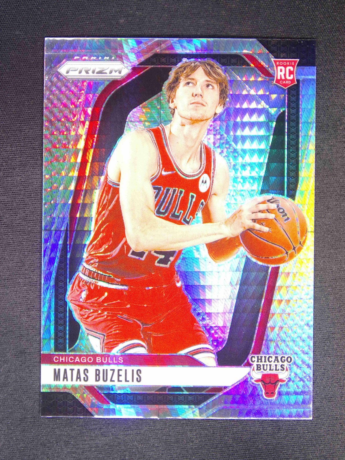 2024-25 Panini Prizm Matas Buzelis #252 RC Rookie Hyper