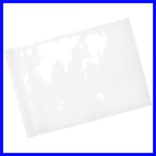 Golf Flag 20x14 Inch - Plain White, 420D Nylon, Tube Inserted - Standard Putt...