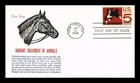 US COVER HUMANE TREATMENT OF ANIMALS FIRST DAY ISSUE KHOL KRAFT
