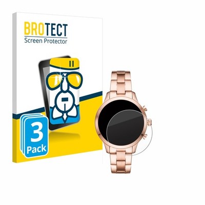 3x Panzerfolie Schutzglas für Michael Kors Access Runway (41 mm) Displayschutz