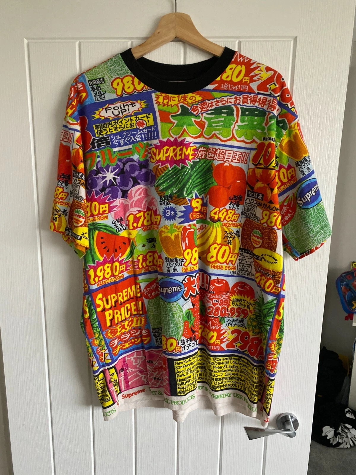 Supreme Special Offer S/S haut taille grand supermarché multicolore SS22 flambant neuf