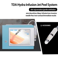 Hydra Infusion JET PEEL Clean TDA Facial Peel Skin Tightening Machine for Spa