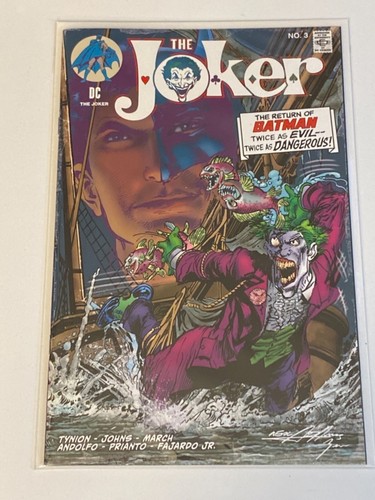 Joker 1,2,3,4,5,6 Batman Homages by Neal Adams (5) &Bill Sienkiewi (1) Variants - Picture 4 of 7