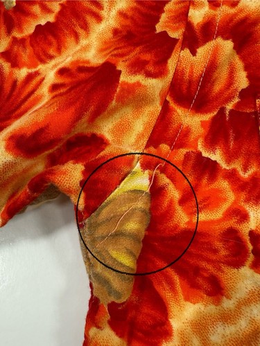 Vintage 50s Sears Hawaiian Shirt Mens Sz Medium Everglaze Minicare Made In Japan - Picture 11 of 11