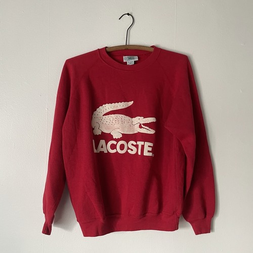 vintage lacoste sweatshirt