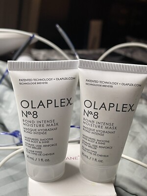 Olaplex No 8 Bond Intense Moisture Mask 1 Fl Oz . Set Of 2 . Sealed a