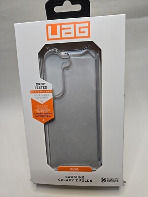 Authentic Urban Armor Gear UAG PLYO Case For Samsung Galaxy Z Fold6 (Clear)