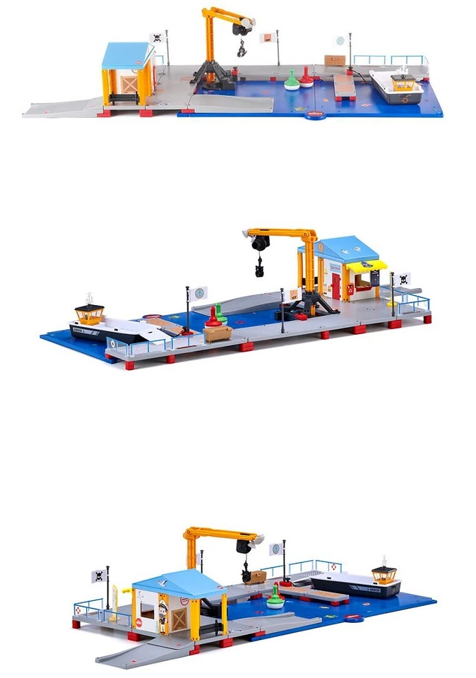 SIKU WORLD Pier Port Juego Diecast Juguete SK5512 Foto 3 de 4