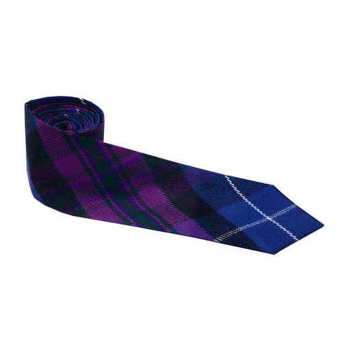 Men's Scottish Neck Ties For Kilt Various Clan Tartan Acrylic Wool Necktie AAR - Picture 64 of 121