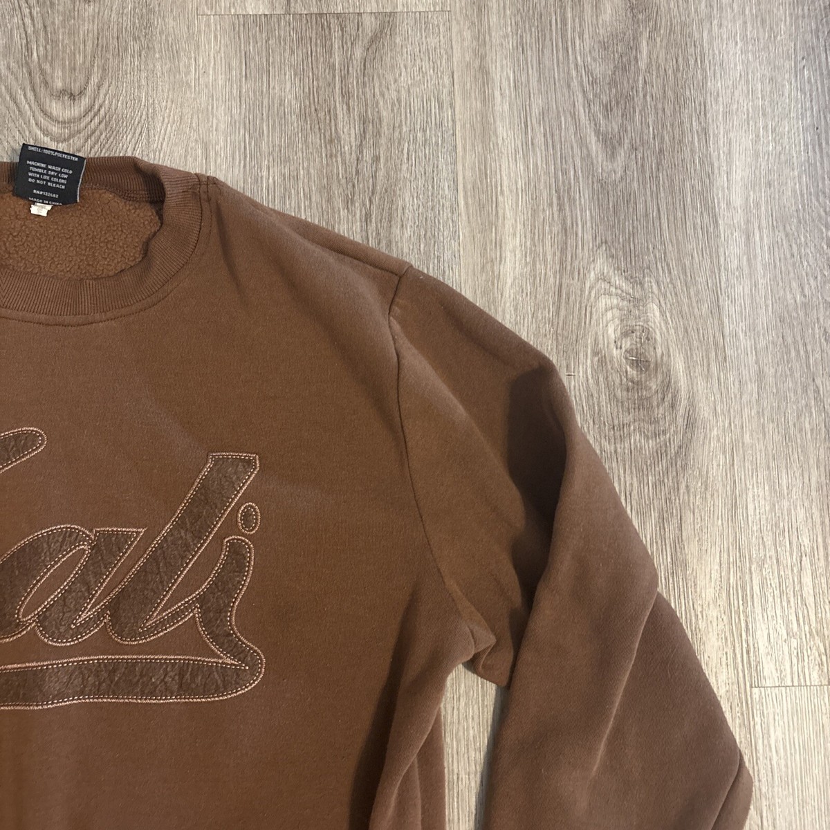 Apparel Collection Original Deluxe Supply Sweatshirt L Brown