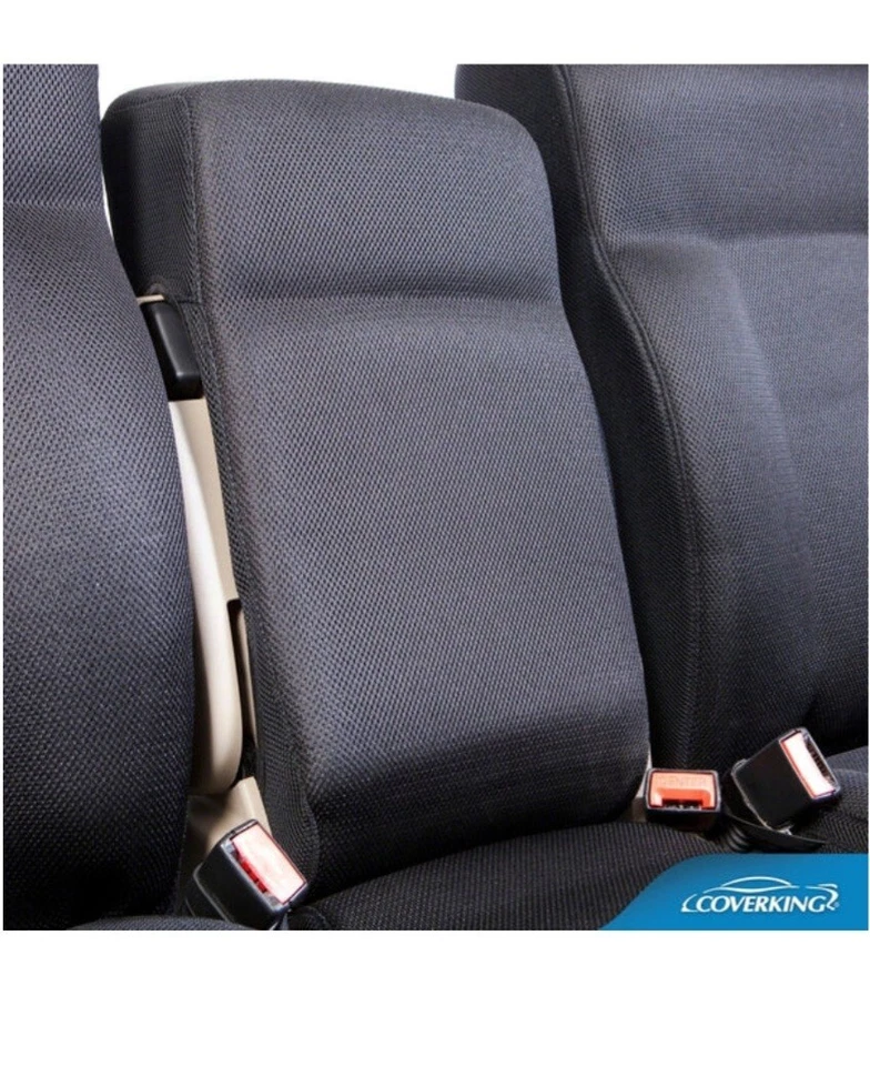 Cubierta de malla espaciadora de asiento de salto CoverKing para GMC Sierra 1500 Chevy Silverado 2020 Foto 3 de 4