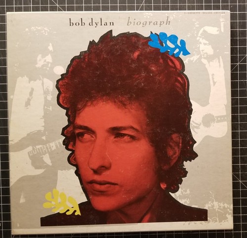 BOB DYLAN Biograph BOX SET 3 CASSETTES 1985 & BOOKLET VG+ Tapes CAMERON CROWE