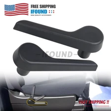 Pair L+R Front Seat Handle Recliner Lever for 2007-2014 Chevrolet Silverado GMC