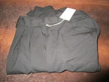Women's High-Rise Belted Wide Leg Dress Pants - A New Day; Black Size 4