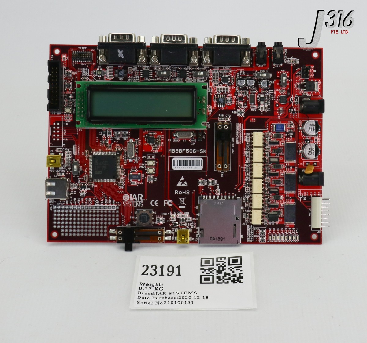 downt 「downt」 23191 IAR SYSTEMS PCB, STARTER KIT MB9BF506-SK | eBay