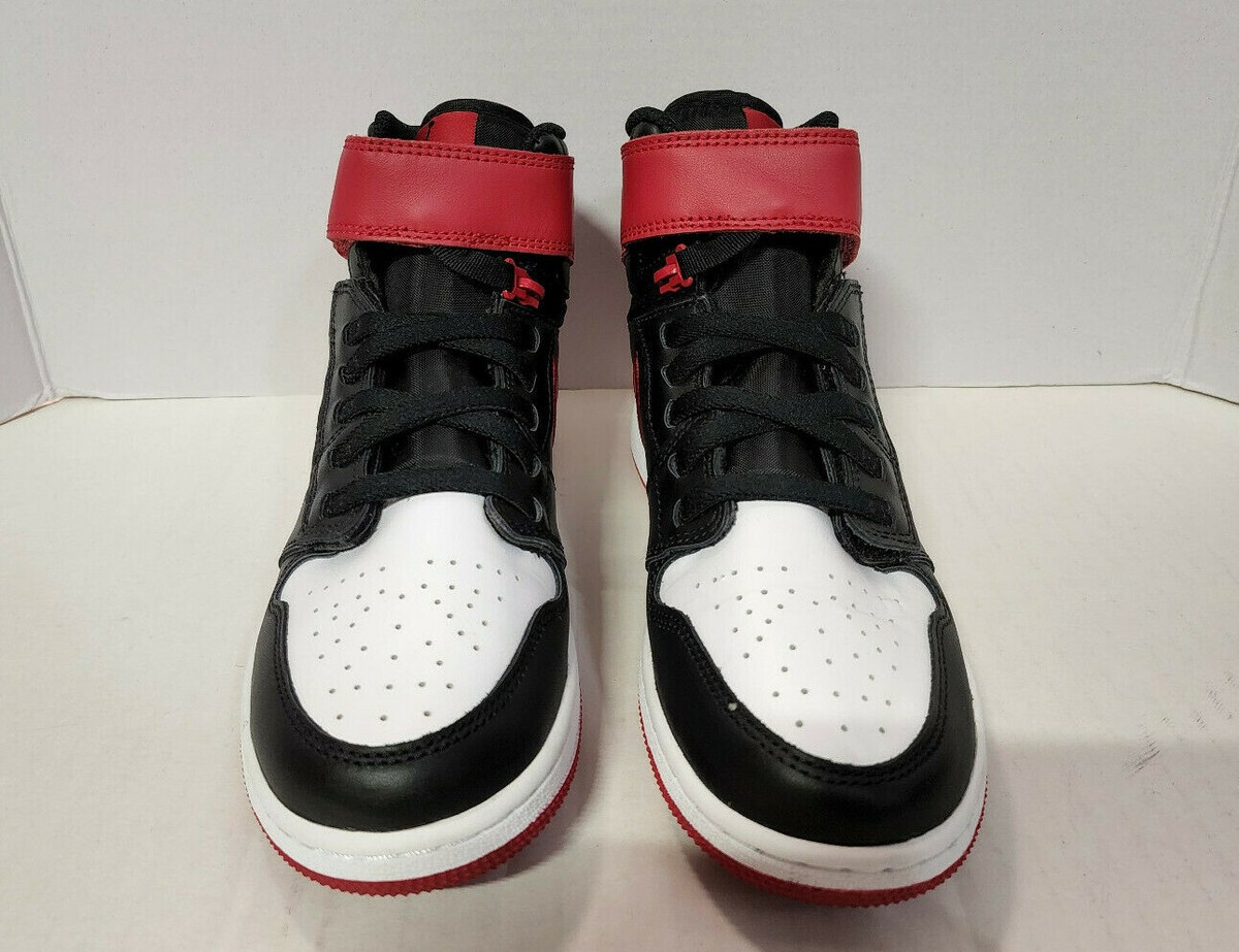 Nike Air Jordan 1 High FlyEase (GS) 'Black Gym Red/ Bred