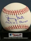 JERRY GROTE  NEW YORK METS  1969 WS CHAMPS  SIGNED OML BASEBALL