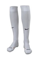 Nike CLASSIC KNEE HIGH DRI-FIT Football Socks White Retro 90s Style Tube Socks M